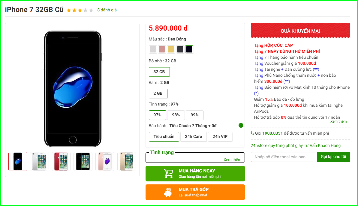 5 ly do khien ban nen mua iphone 7 cu hon iphone x