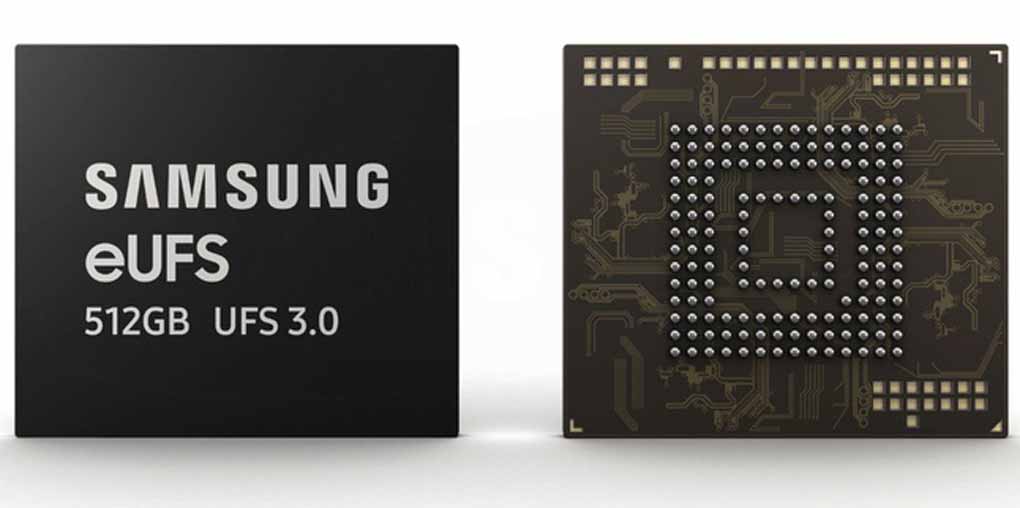 bộ nhớ trong 512GB ufs 3