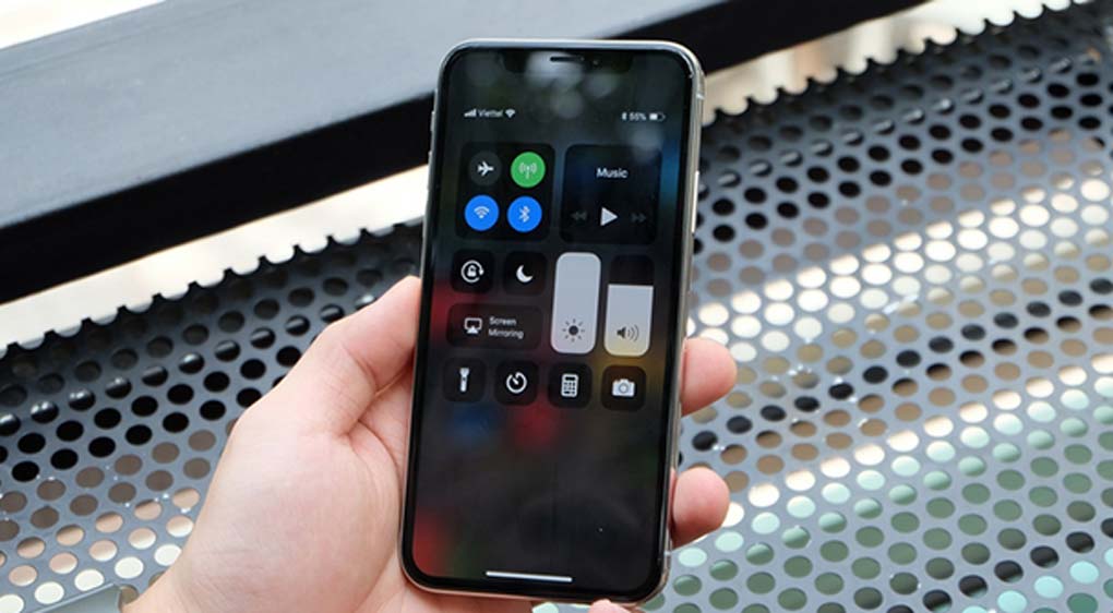 trên tay iphone x