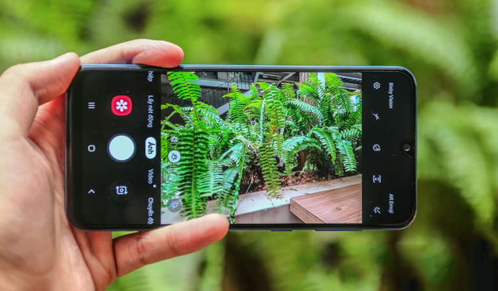 camera sắc nét trên galaxy a50