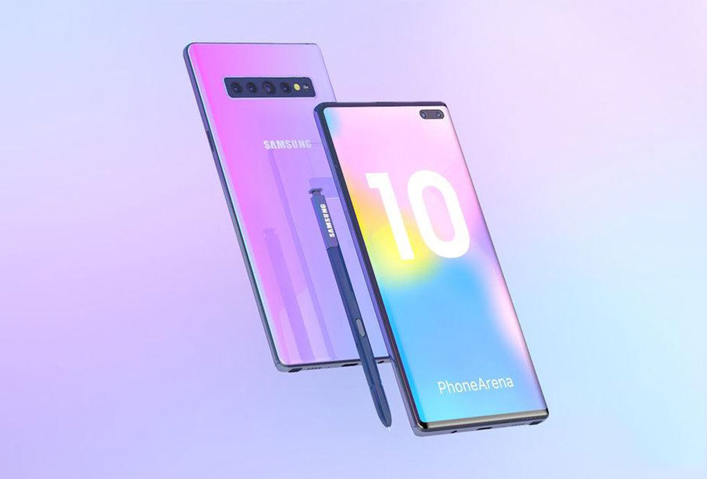 galaxy note 10 samrtphone di dau cong nghe cam ung