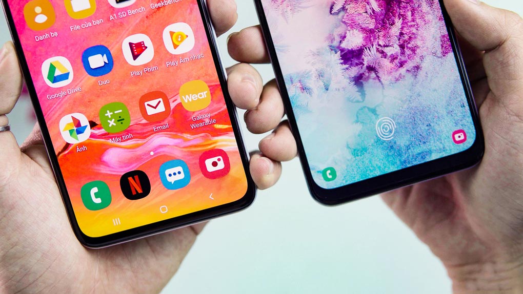Trên tay Samsung Galaxy A70: Phiên bản nâng cấp thần kỳ của A50 samsung galaxy a70 se co mat tai viet nam voi gia khoang 10 trieu