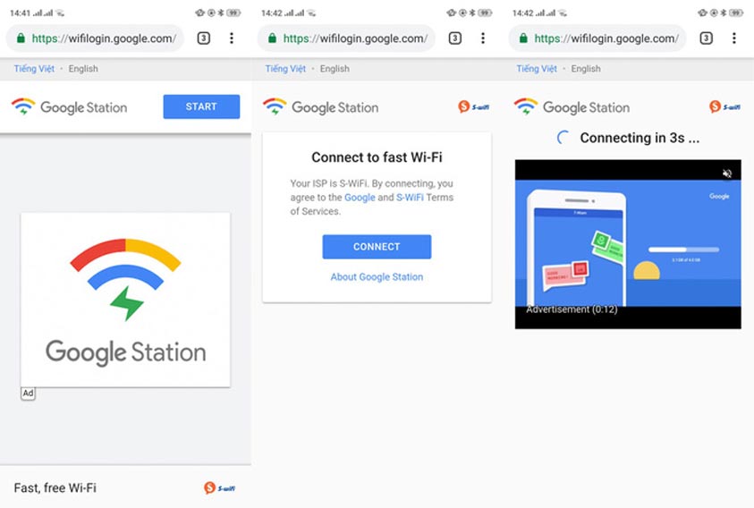 Wifi miễn phí tại nơi công cộng