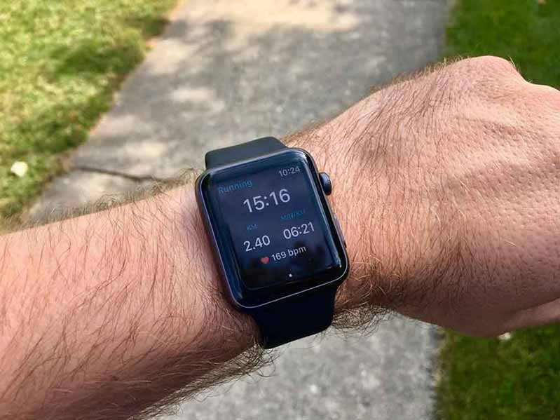 apple watch series 1 42mm mat nhom mau den day cao su 99 hinh anh 2