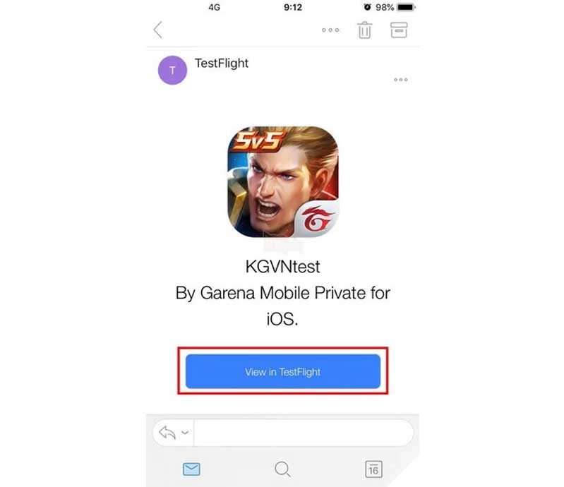 Cách tải máy chủ thử nghiệm Liên Quân Mobile cho iOS Hướng dẫn 100% thành công tải máy chủ thử nghiệm Liên Quân Mobile trên iOS hình 2