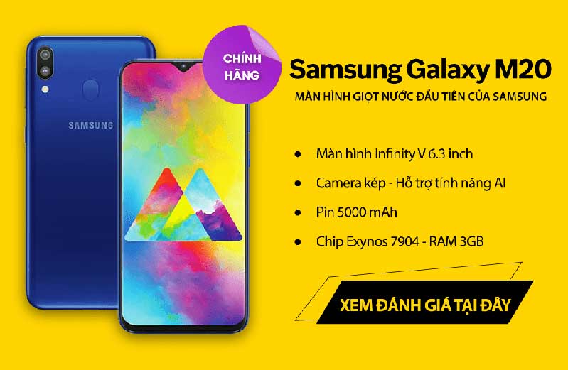 dat hang samsung galaxu m20