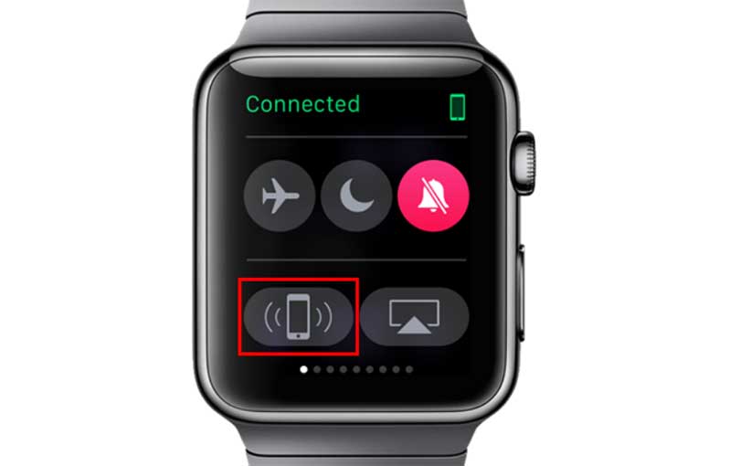 Tìm iPhone với Apple Watch khi thất lạc Tìm iPhone với Apple Watch