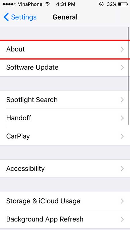 bang ma imei kiem tra xuat xu dien thoai iphone anh 5