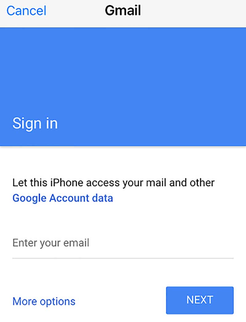 Hướng dẫn đồng bộ danh bạ Gmail với iPhone và iPad bước 2 huong dan dong bo danh ba gmail voi iphone va ipad hinh anh 5