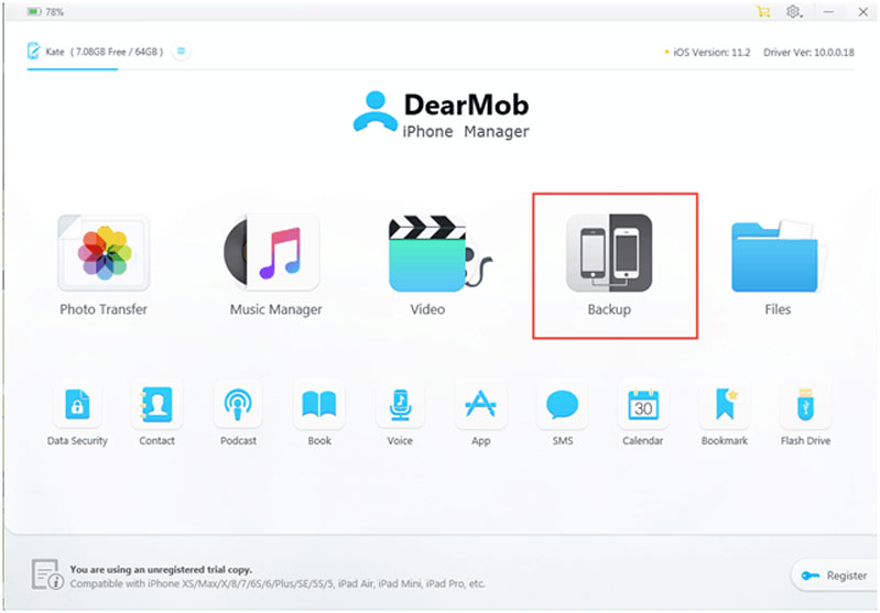 Hướng dẫn backup iPhone 8 Plus cũ không cần dùng iTunes hình 2