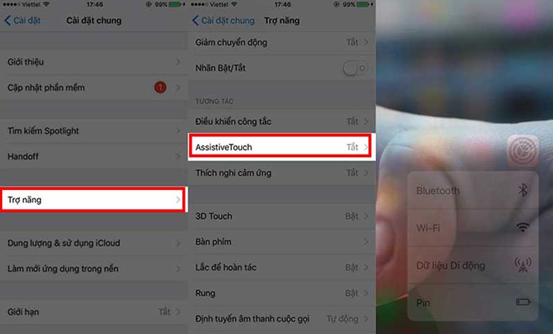 Khóa màn hình không cần tắt phím nguồn