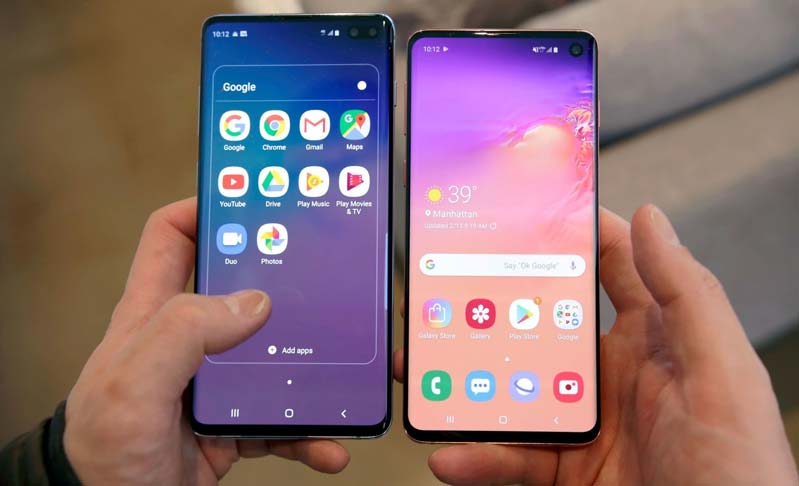 Samsung Galaxy S10 và S10+