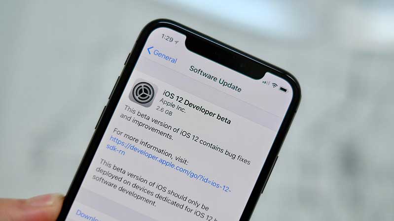 khac phuc loi khong vao duoc appstore tren ios 12