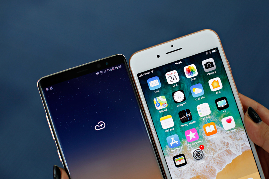 so sanh iphone 8 plus cu voi samsung galaxy note 9 cu cuu flagship nao ngon hon hinh 3