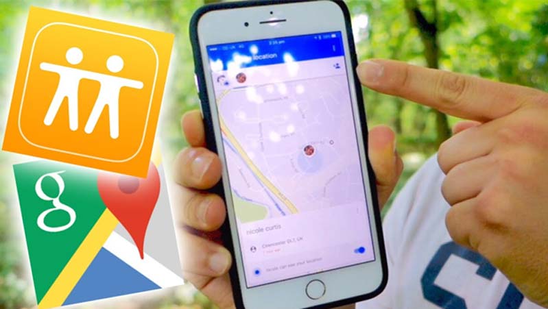 App’s Find My Friends trên iPhone   