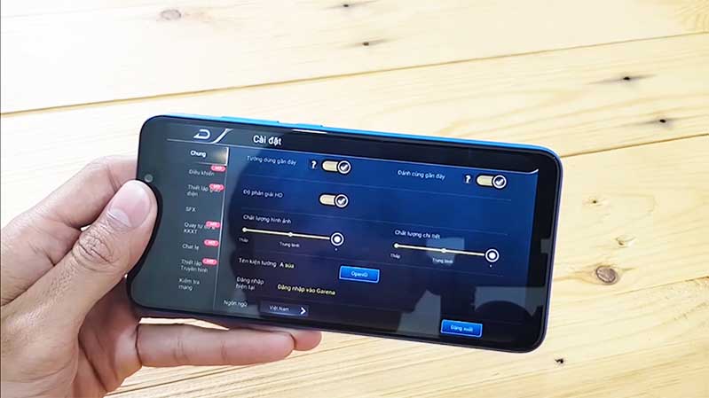 Liên quân Mobile 01 xiaomi redmi note 6 pro 01