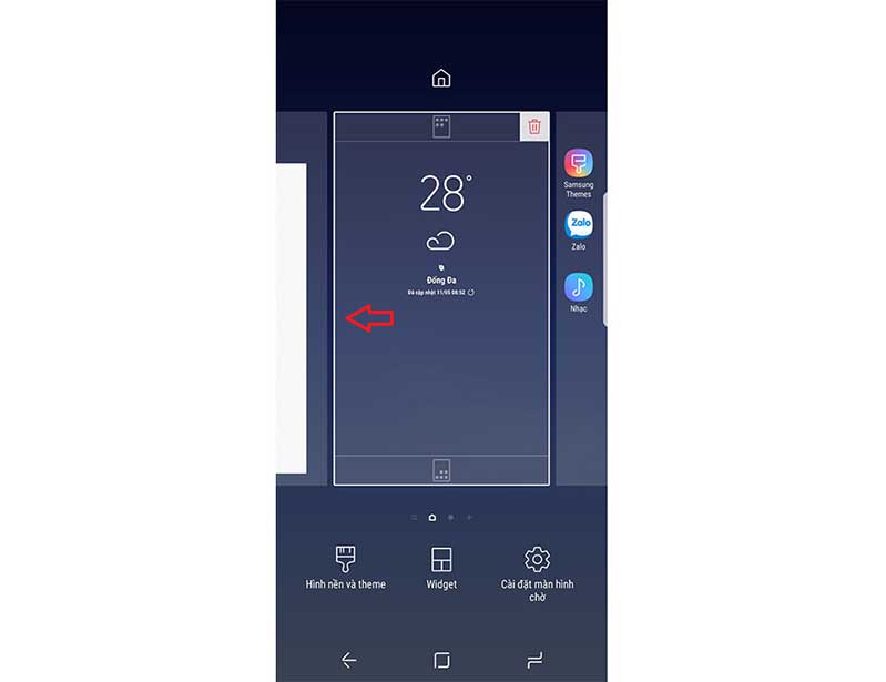 Bước 5: nhấn và giữ màn hình hiển thị giao diện Lam the nao de tat tro ly ao Hello Bixby tren may Samsung Galaxy hinh 7