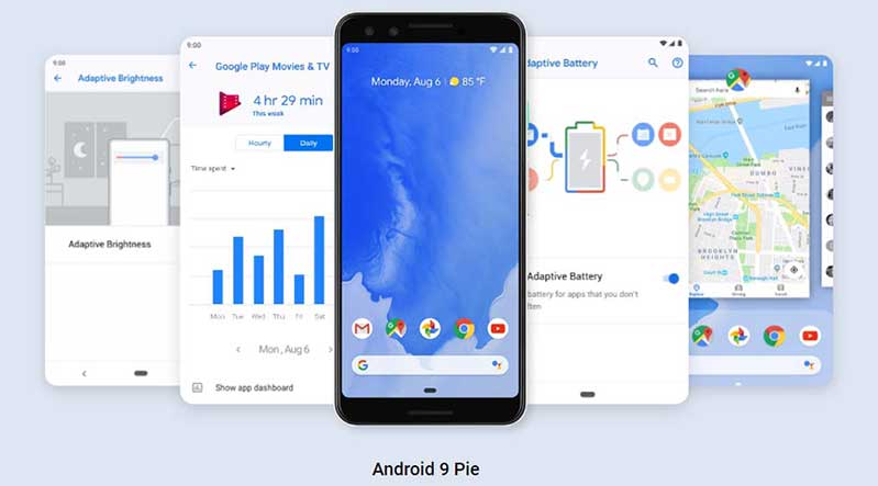 android 9 pie cac tinh nang moi