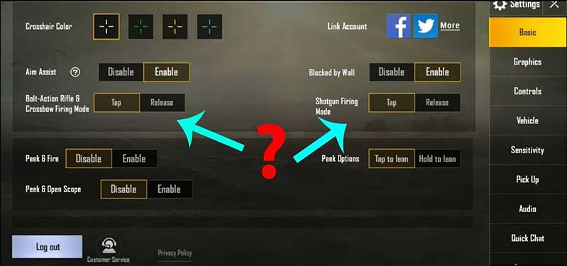 ghi nhớ các tùy chỉnh ingame
