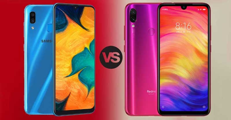 So sánh Galaxy A50 và Redmi Note 7 Pro hình 1