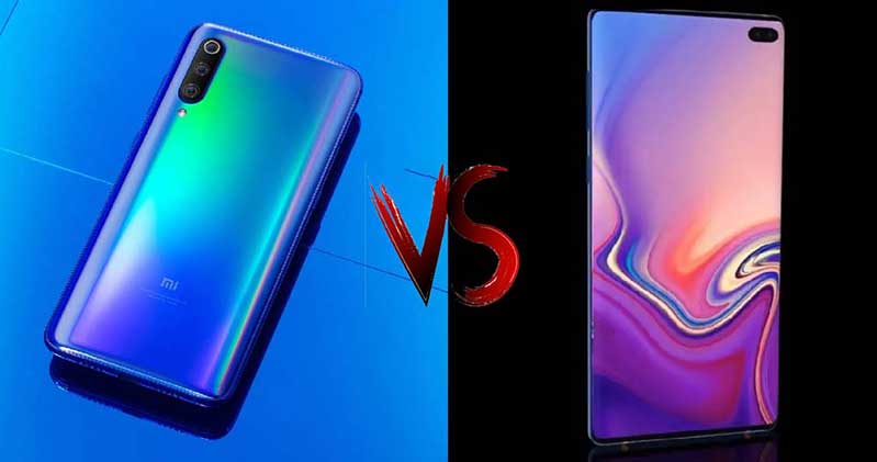 So sánh Galaxy S10 và Xiaomi Mi 9 hình 1
