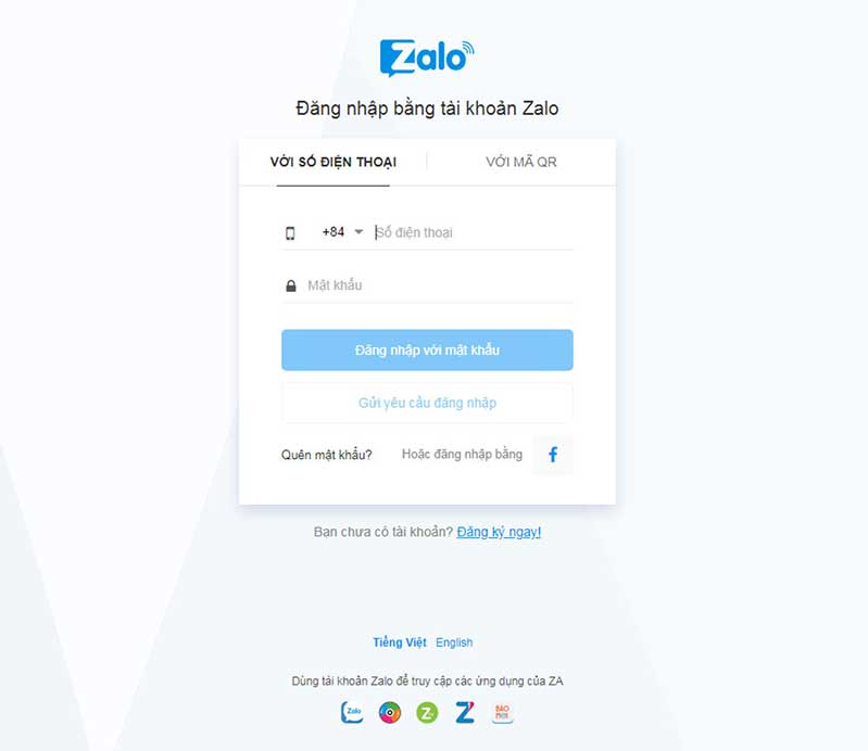 Khởi động trình duyệt web và truy cập vào đường dẫn Khởi động trình duyệt web và truy cập vào đường dẫn