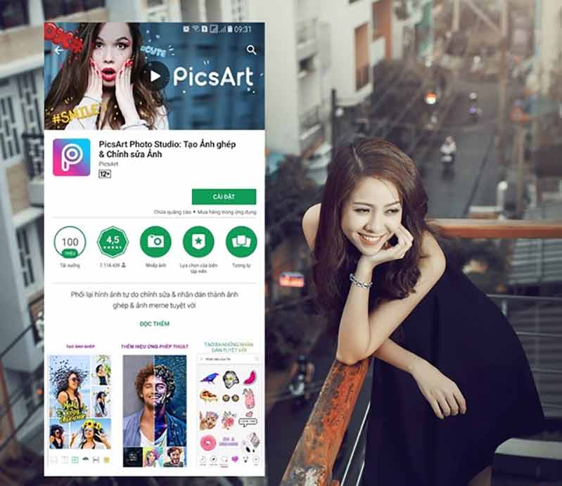 cach tao anh hieu ung tan bien tren smartphone
