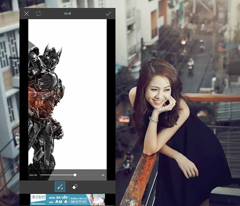 cach tao anh hieu ung tan bien tren smartphone