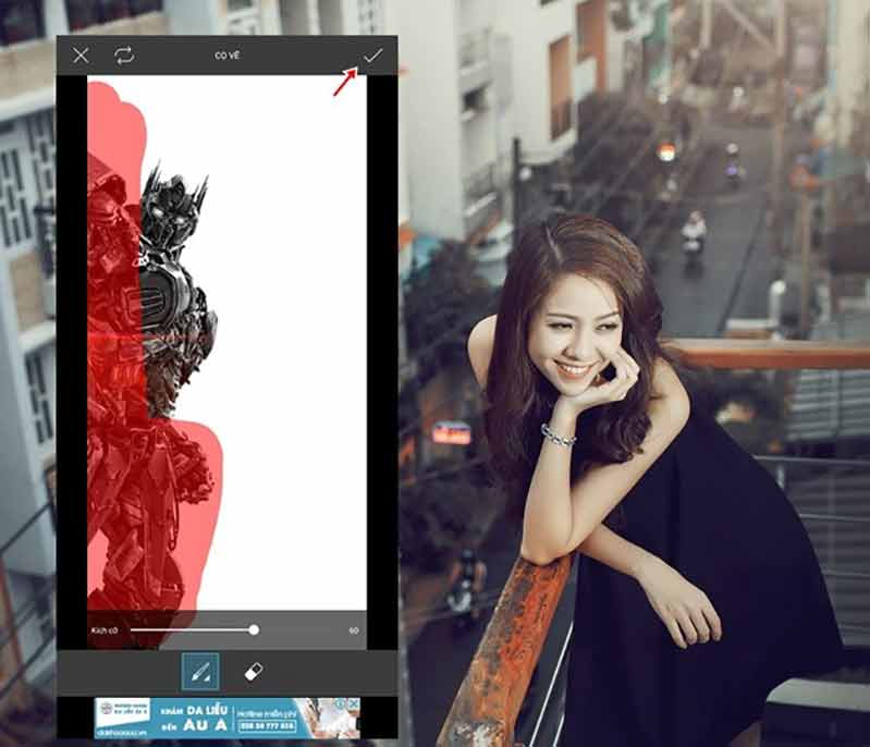 cach tao anh hieu ung tan bien tren smartphone