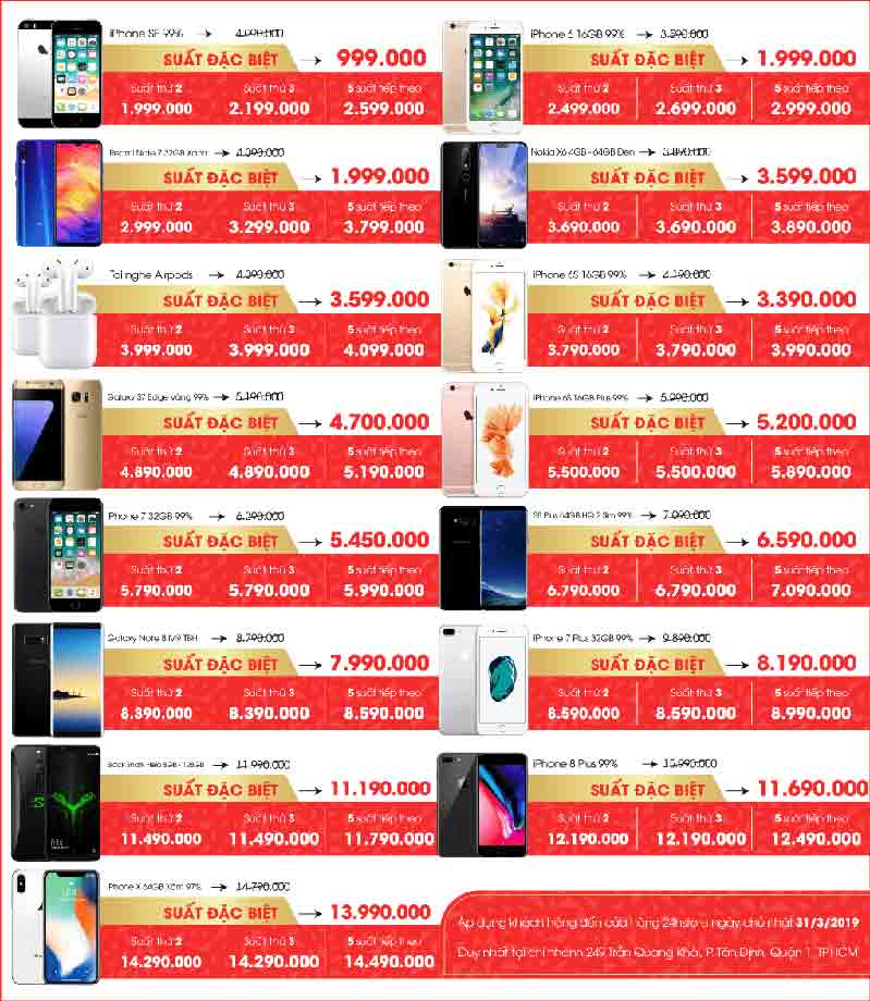 Chương trình Crazy Sale – Rẻ hủy diệt crazy sale re huy diet