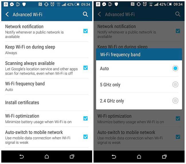 Thay đổi tần số nhận sóng trên smartphone lam the nao de tang tin hieu wifi tren thiet bi cua android hình 5