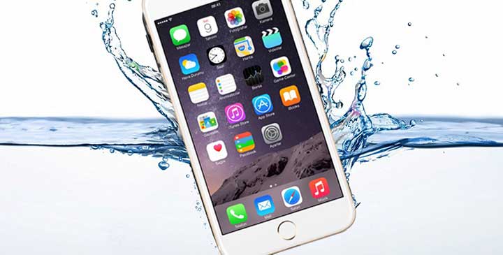 lam the nao khi iphone 6/ 6s plus roi xuong nuoc hình 1