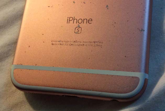 Nhược điểm lớp vỏ trên iphone 6s plus