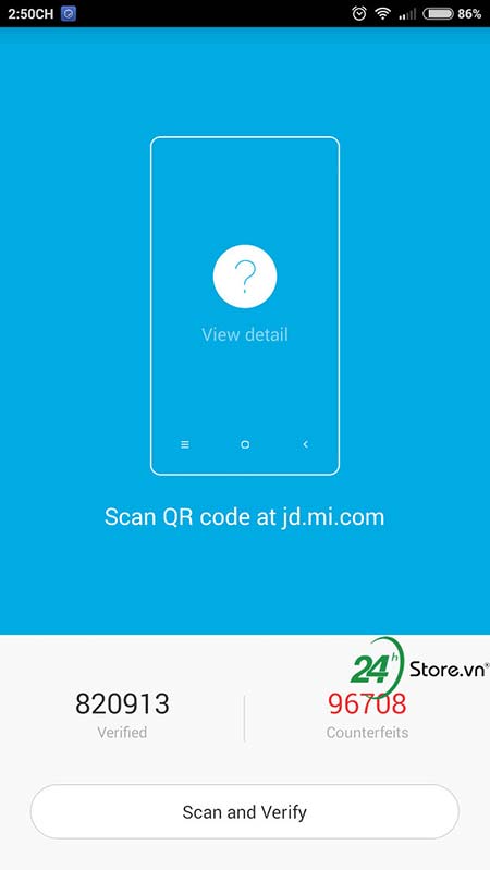quét QR 2 cách đơn giản để kiểm tra điện thoại Xiaomi chính hãng hay Fake 4