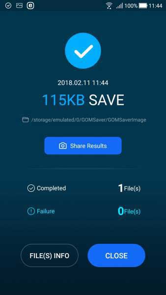  Vào thư mục GOMSaver Image để kiểm tra