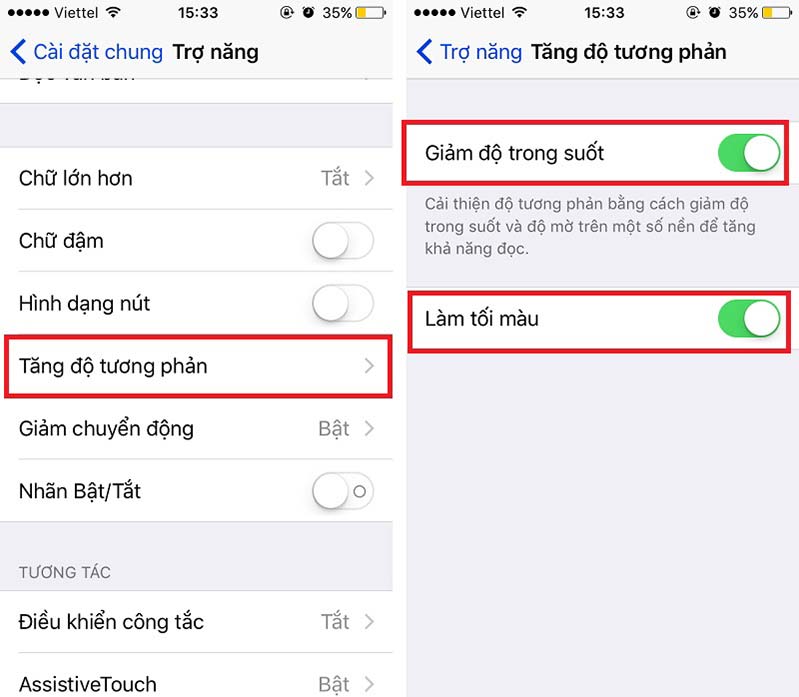 các bước làm trong suốt icon trên ios 12 giảm độ trong suốt icon