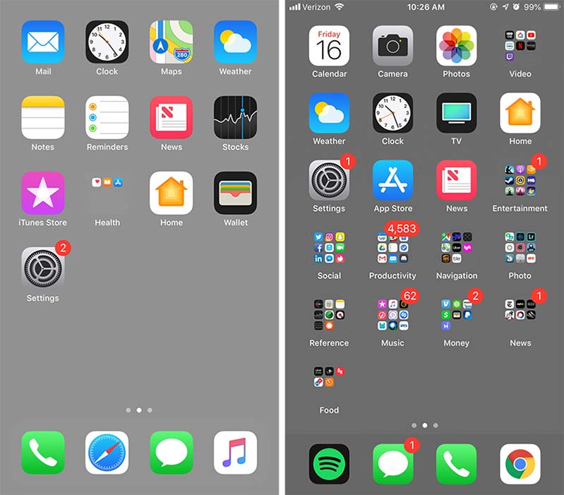 tùy biến giao diện, biểu tượng thành trong suốt trên iphone biến giao diện, biểu tượng trong suốt trên iphone