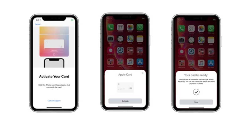 kết nối apple card với iphone