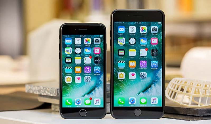 Giá bán iPhone 7 Plus và Galaxy S9