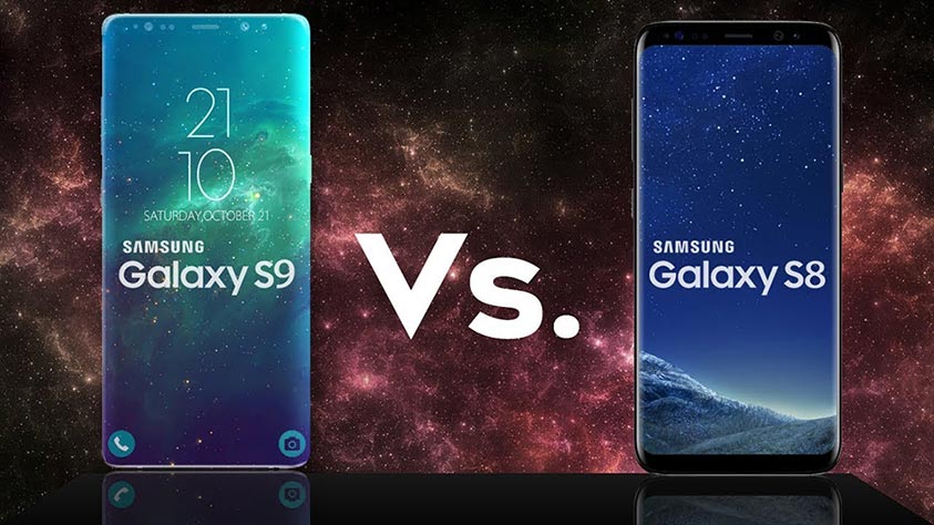 So sanh Galaxy S9 va Galaxy S8