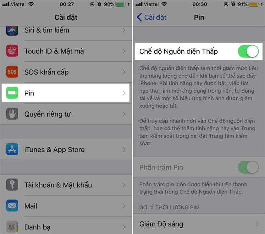Cách khắc phục lỗi tụt pin nhanh trên ios 11 - 9