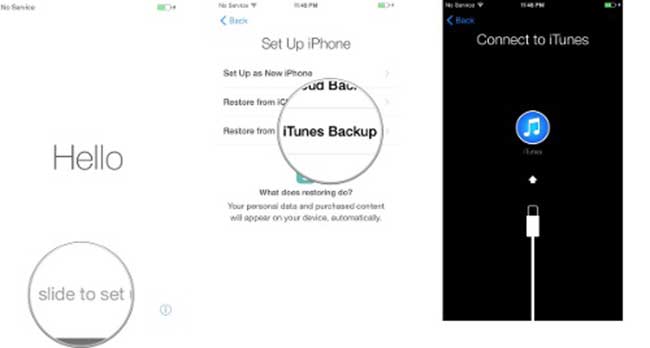 Bật iPhone mới