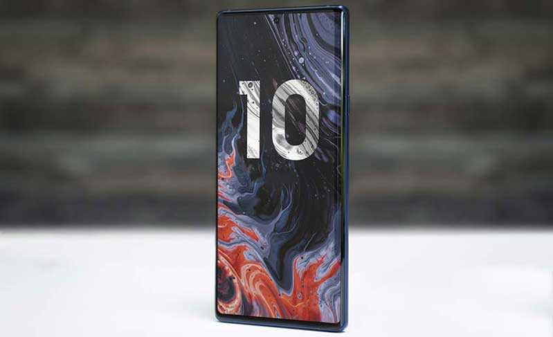 Samsung Galaxy Note 10 lộ diện