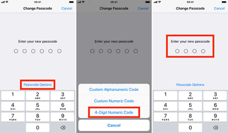 Cách thay đổi mã pin cho iPhone 8 cũ còn 4 ký tự