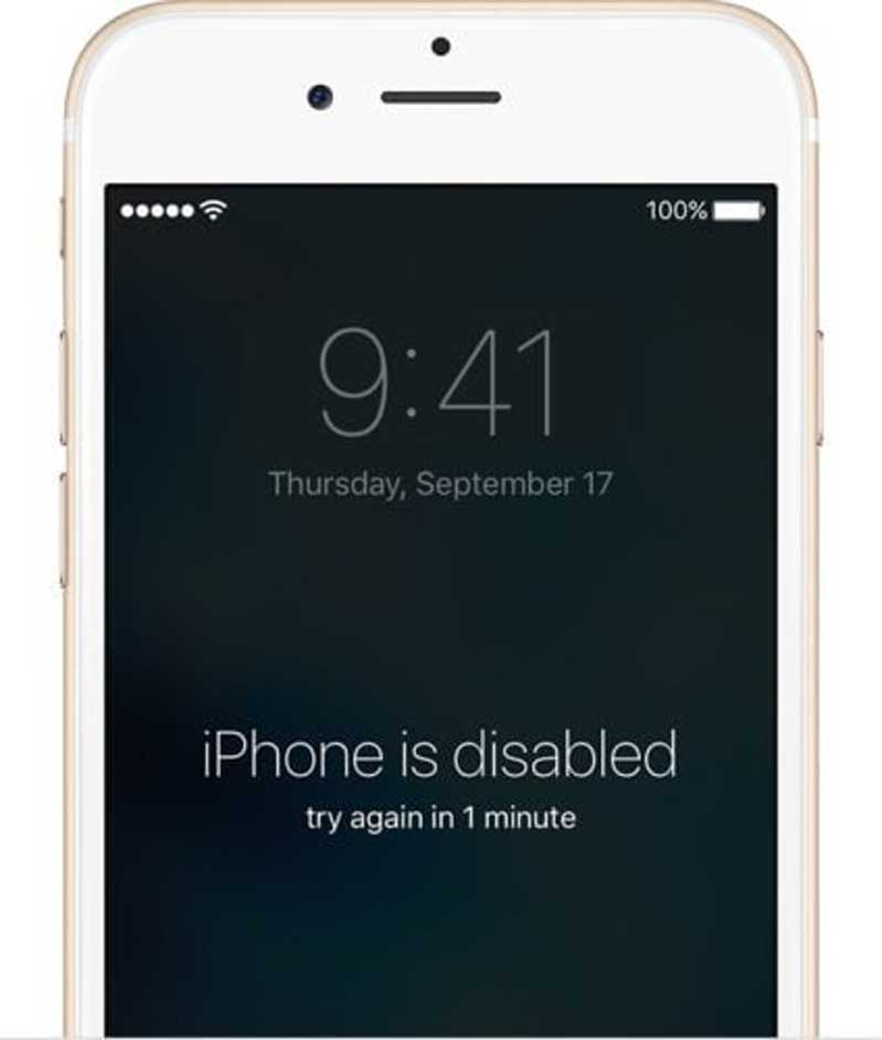 quên mật khẩu iPhone 8 cũ
