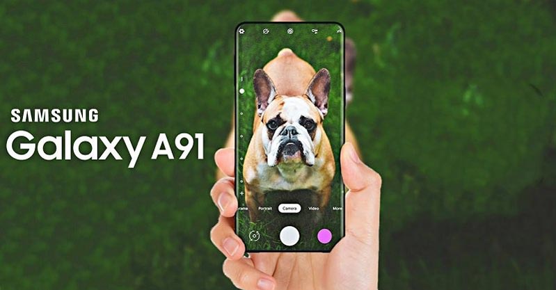 galaxy a91 bi ro ri thong so ky thuat du dinh la mot con thu manh 1