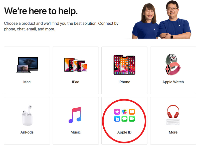 Apple support