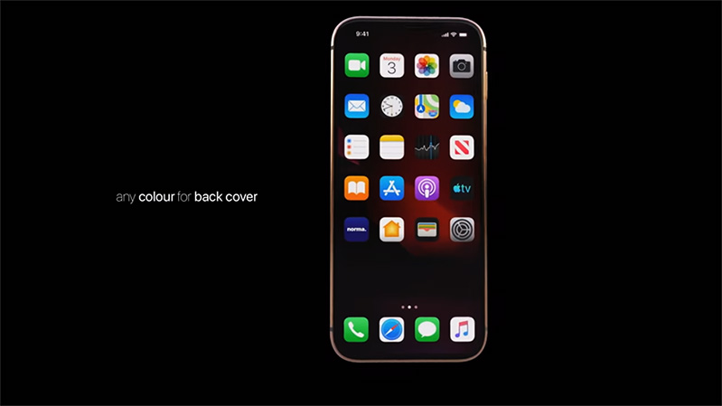 màn hình tai thỏ iphone 12