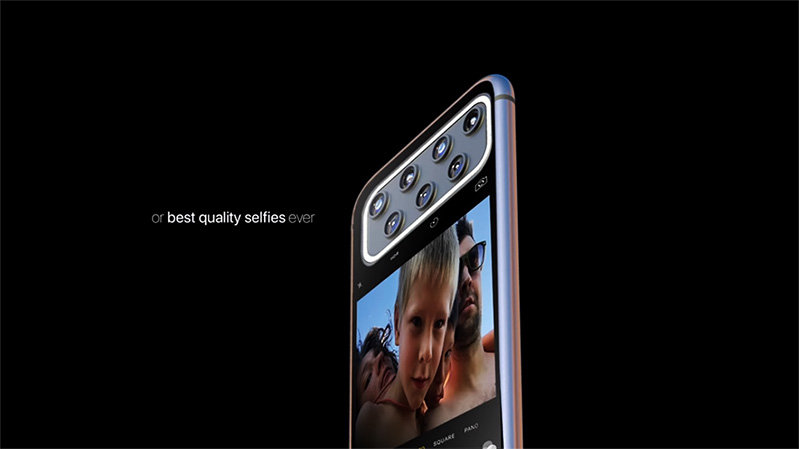 màn hình phía sau của iPhone 12