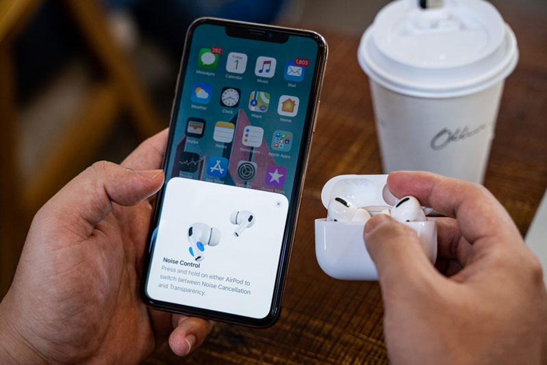 kết nối tai nghe airpods với iphone